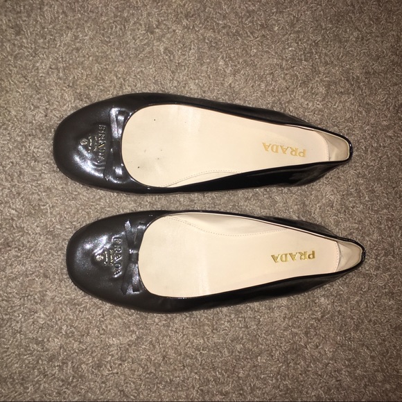 Prada Patent Leather Flats - Picture 3 of 8